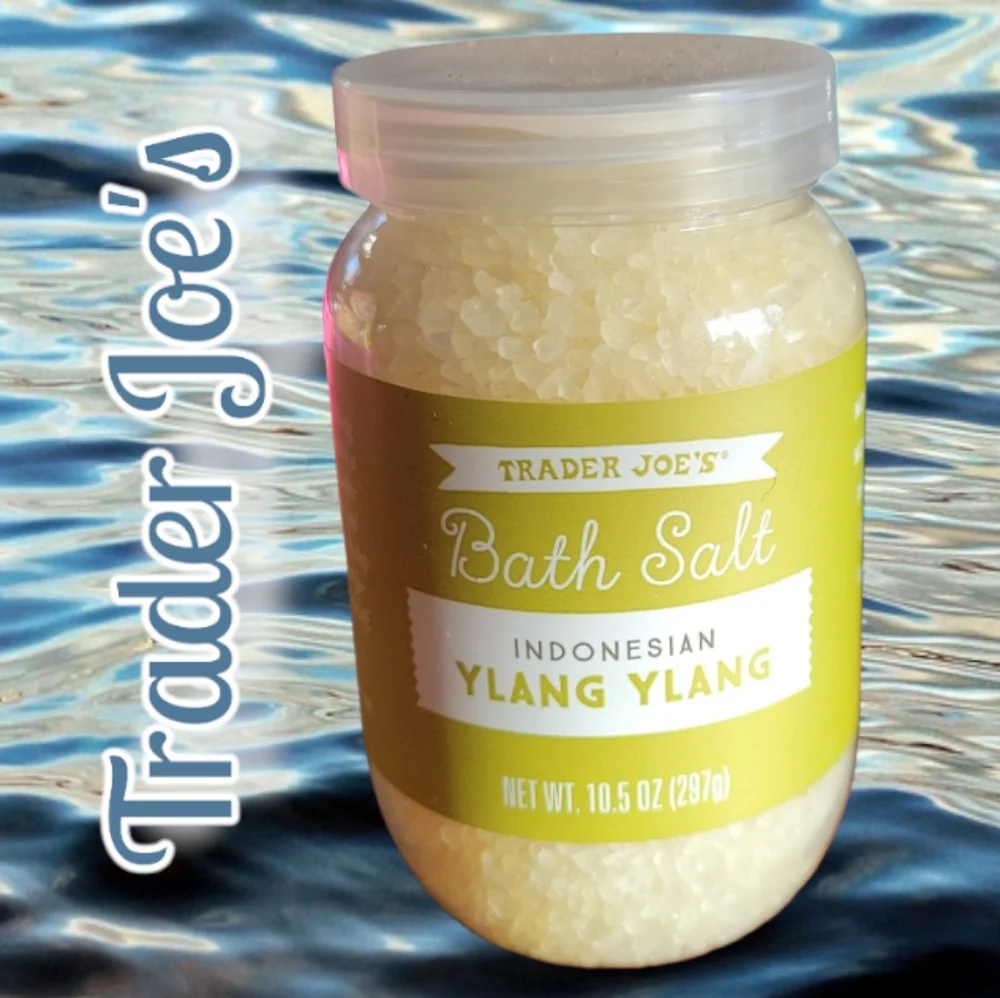HP 😊 Trader Joe's Bath Salt Indonesian Ylang Ylang Dead Sea & Pacific Ocean
